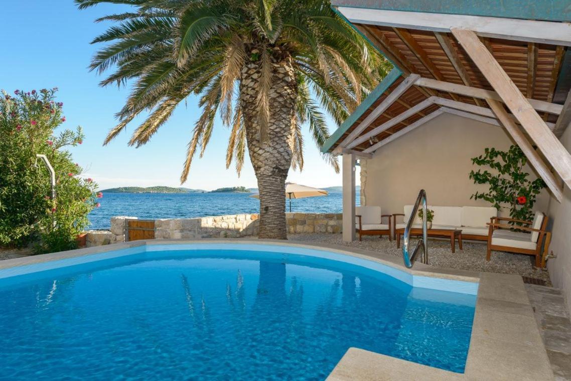 Luxury Beachfront Villa Mare With Private Pool At The Beach Orebic - Peljesac Exterior photo