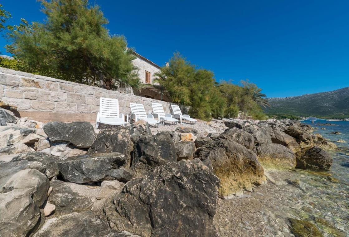 Luxury Beachfront Villa Mare With Private Pool At The Beach Orebic - Peljesac Exterior photo